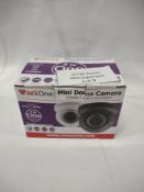 MaxxOne Mini Dome Security Camera. RRP £39.99 - GRADE U