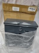 Security Postal Box with Screws and Keys. RRP £40 - GRADE U