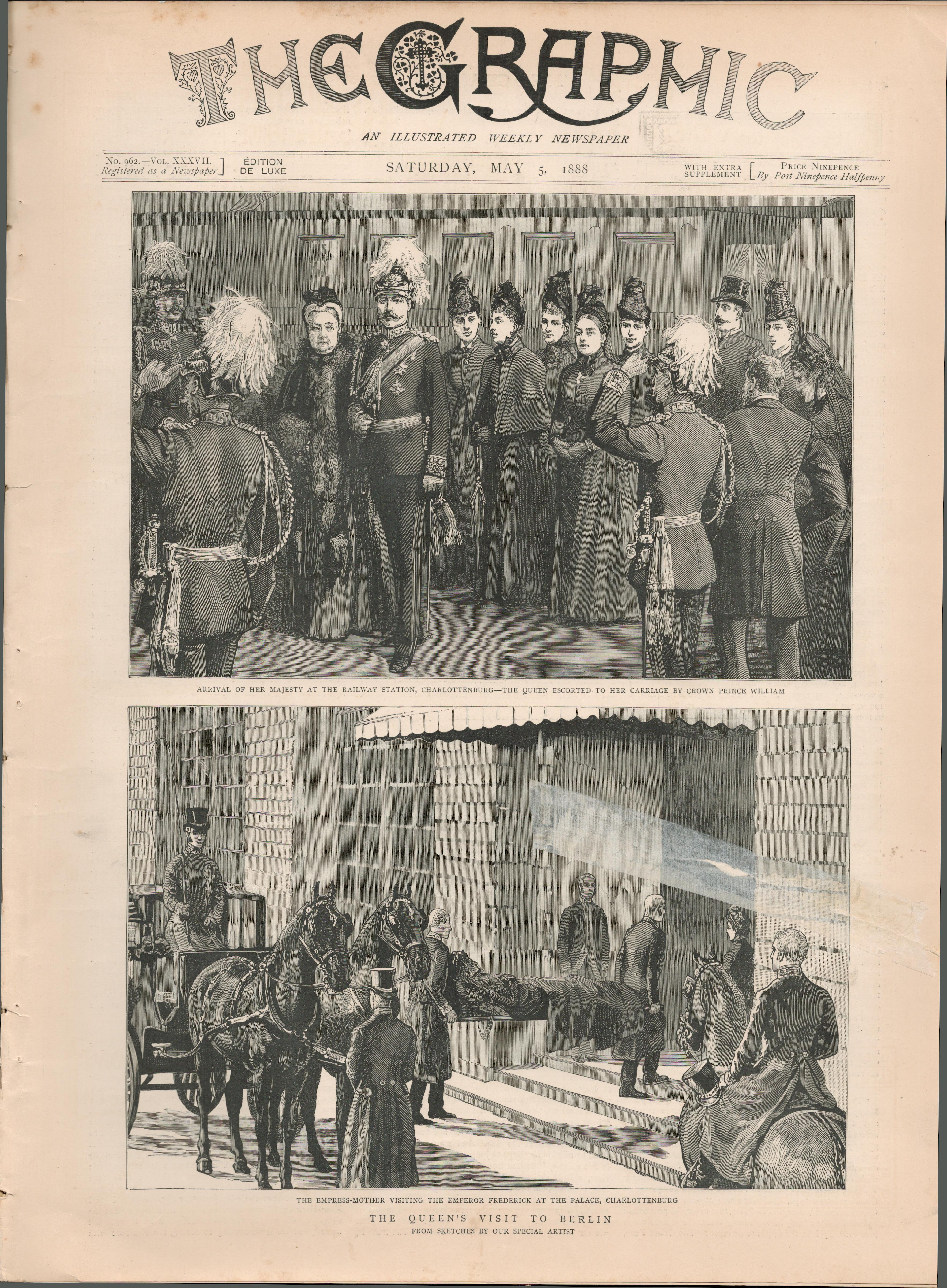 Holding A Proclaimed Meeting at Sea Coast of Cork 1888 Newspaper - Image 2 of 2