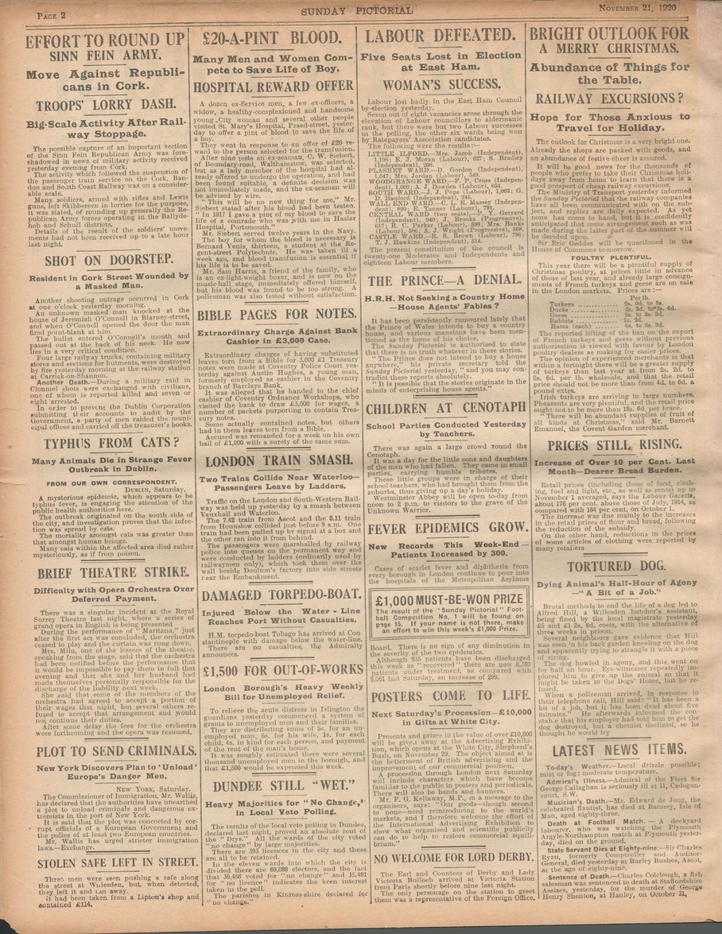 Battle of Tralee Irish War of Independence Sinn Fein Fake News Story 1920 - Image 6 of 6