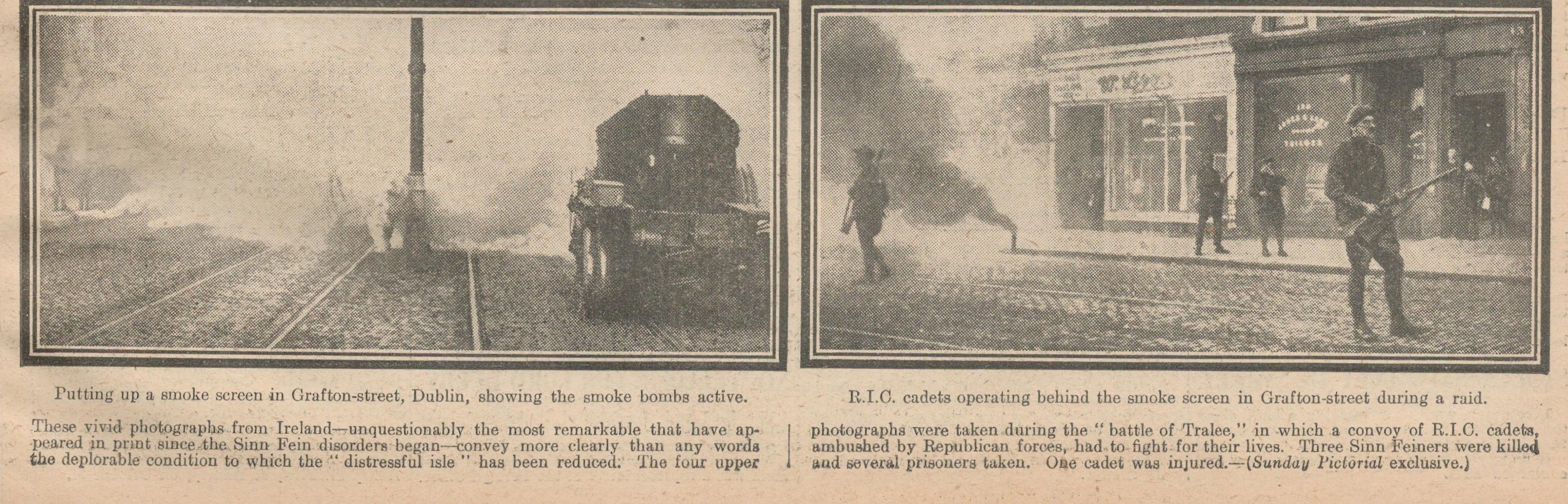 Battle of Tralee Irish War of Independence Sinn Fein Fake News Story 1920 - Image 3 of 6