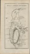 Taylor & Skinner 1777 Ireland Map Antrim Lisburn Belfast Holywood Bangor Etc.