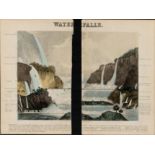 Rare James Reynolds Antique Geology Waterfalls of the World.