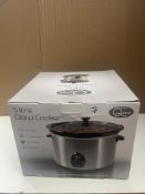 Quest 5L Slow Cooker. RRP £49.00 - GRADE U