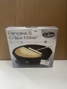 Quest Pancake And Crepe Maker. RRP £39.99 - GRADE U