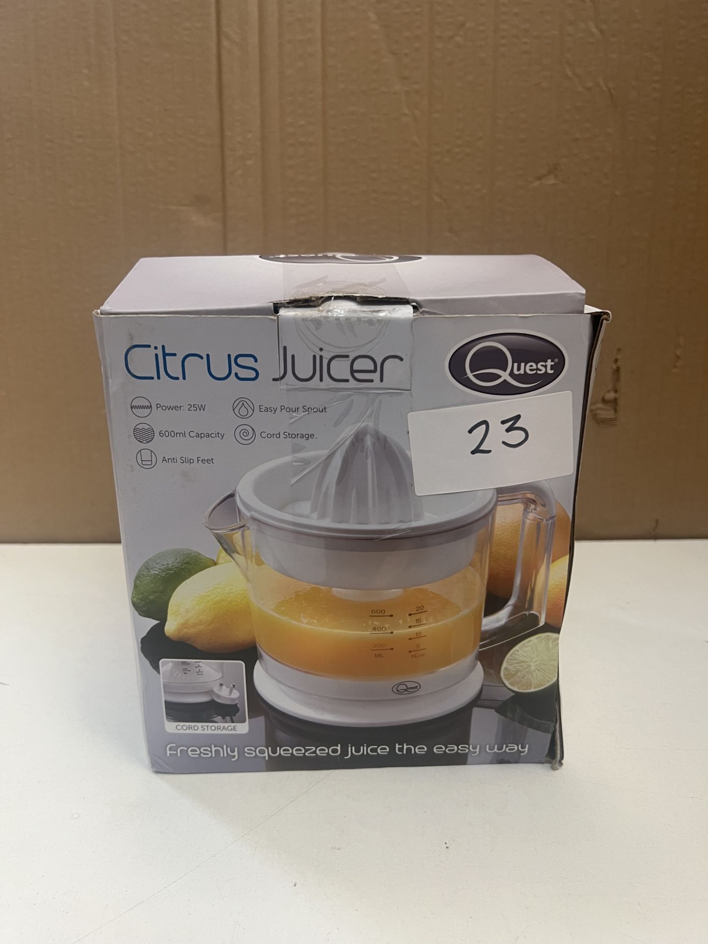 Quest Citrus Juicer. RRP £24.99 - GRADE U