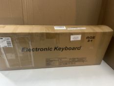Zimoon Electronic Keyboard. RRP £49.99 - Grade U