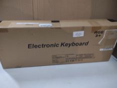 Zimoon Electronic Keyboard. RRP £49.99 - Grade U