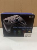 Wired Gaming Controller for PC, Nintendo Switch & PS3. RRP £29.99 Grade U