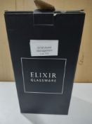 Elixir Glassware 2 Champagne Glass Flutes. RRP £20 - GRADE U