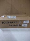 Solejazz Slim Storage Cart On Wheels. RRP £24.99 - GRADE U