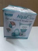 Baurer Aqua Care Facial Sauna/Inhaler. RRP £39.99 - Grade U