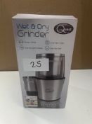 Quest Wet And Dry Grinder. RRP £39.99 - GRADE U
