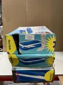 Joblot of 3 Sunclub Inflatable Swimming Pools. RRP £120 - GRADE U