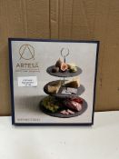 Atresea 3 Tier Serving Stand Slate. RRP £24.99 - GRADE U