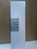Anika Floating White Wall Shelf 80X23.5X3.8. RRP £29.99 - Grade U