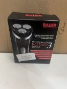 Bauer Cordless Rotary 3 Shaver. RRP £29.99 - Grade U