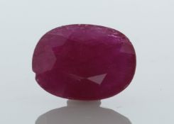 Loose Oval Ruby 4.05 Carats
