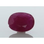 Loose Oval Ruby 4.05 Carats