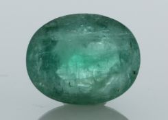 Loose Oval Emerald 3.32 Carats