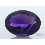 Loose Oval Amethyst 10.52 Carats