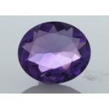 Loose Oval Amethyst 5.58 Carats