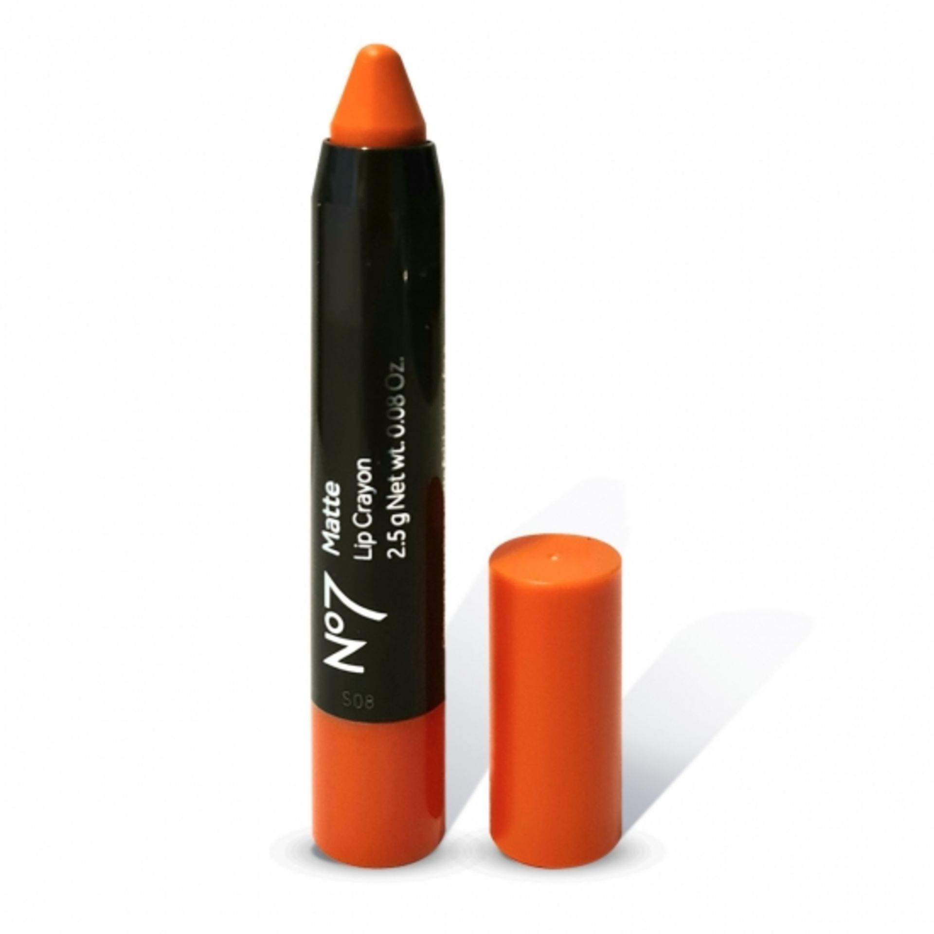 20 x NO7 Lip Crayon Blazing Coral Shade - Image 2 of 2