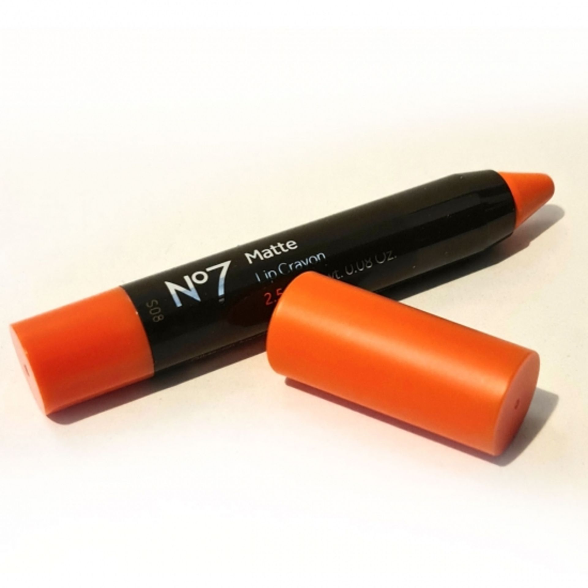 20 x NO7 Lip Crayon Blazing Coral Shade