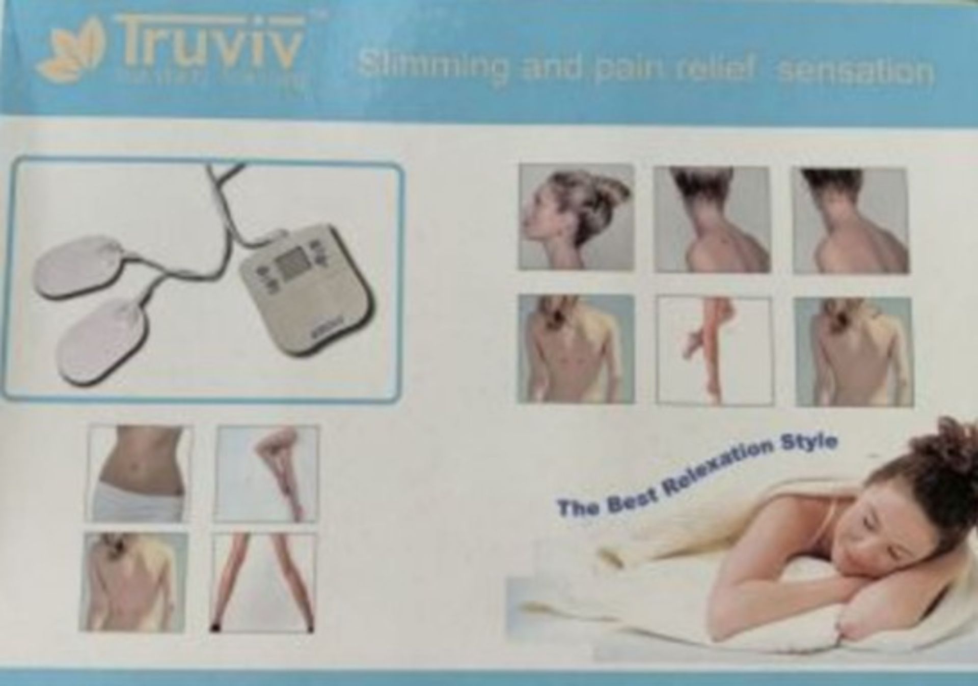 5 x Truviv Tru Fit Slimming And Pain Relief Massager RRP 99.99 ea