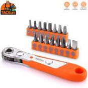TACKLIFE HRSB1A Ratchet Wrench Set