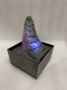 Water Fountain With Colour Changing LED