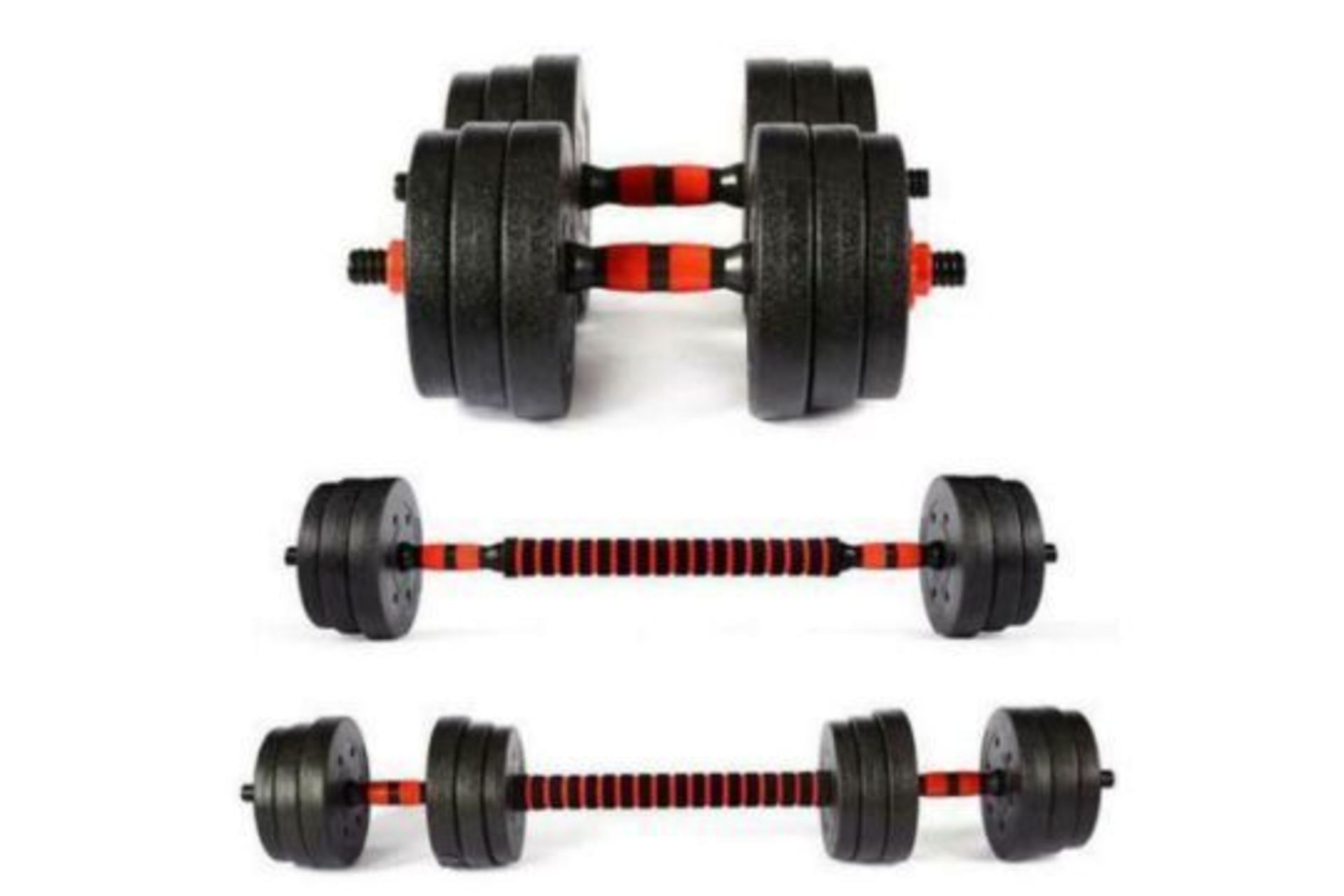 20kg Dumbell/Barbell Fitness Set