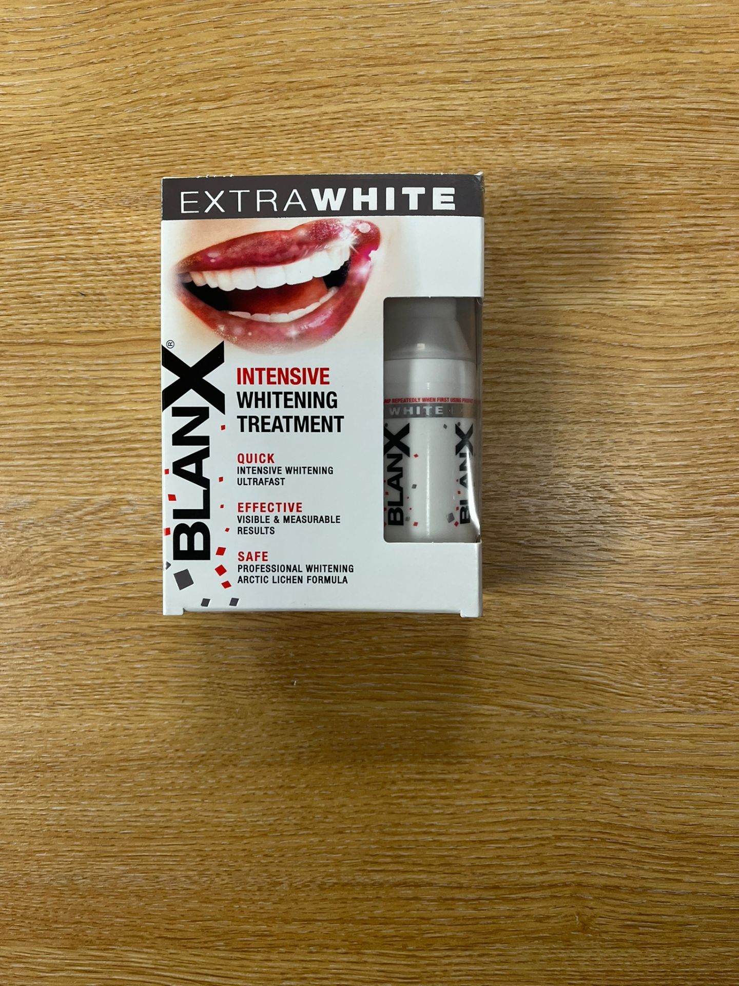 Lot of Blanx Teeth Care Products Intensive White Treatment, Whitening Strips & Whitening Gums - Image 2 of 4