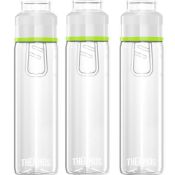 Lot of Thermos Plastic Infuser Hydration Bottles 710ml Green Band RRP: £15 Each