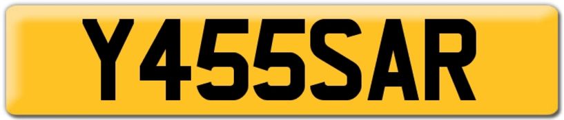 Y455SAR Yasar Yasin Yasir Yaser Yasiv Islam Yas Yaz Private Number Plate 786