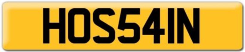 Shia Ali Hossain Hasan Hossein Hussain Hussein HOS 541N Private Number Plate 786