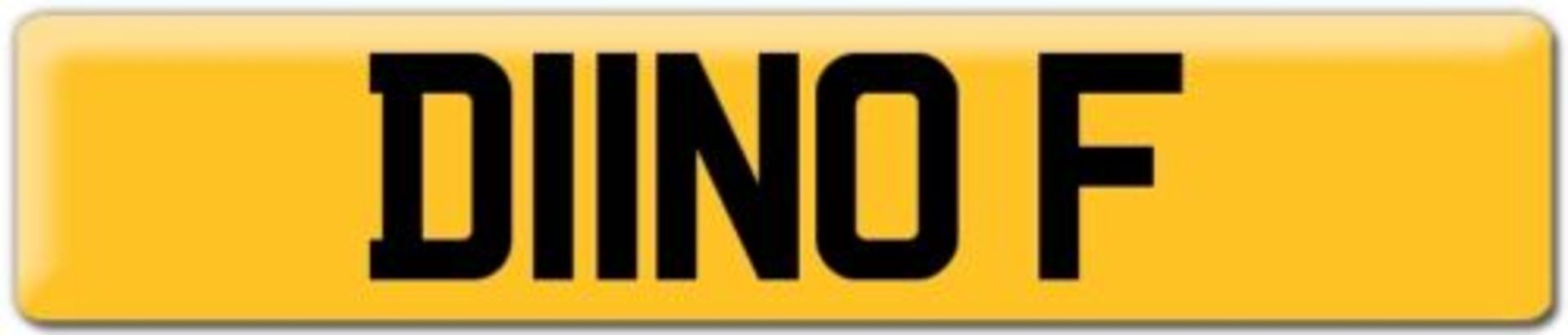 D11 NOF Dino Ferrari Di Dii Dll Dina Cherished Private Number Plate 786