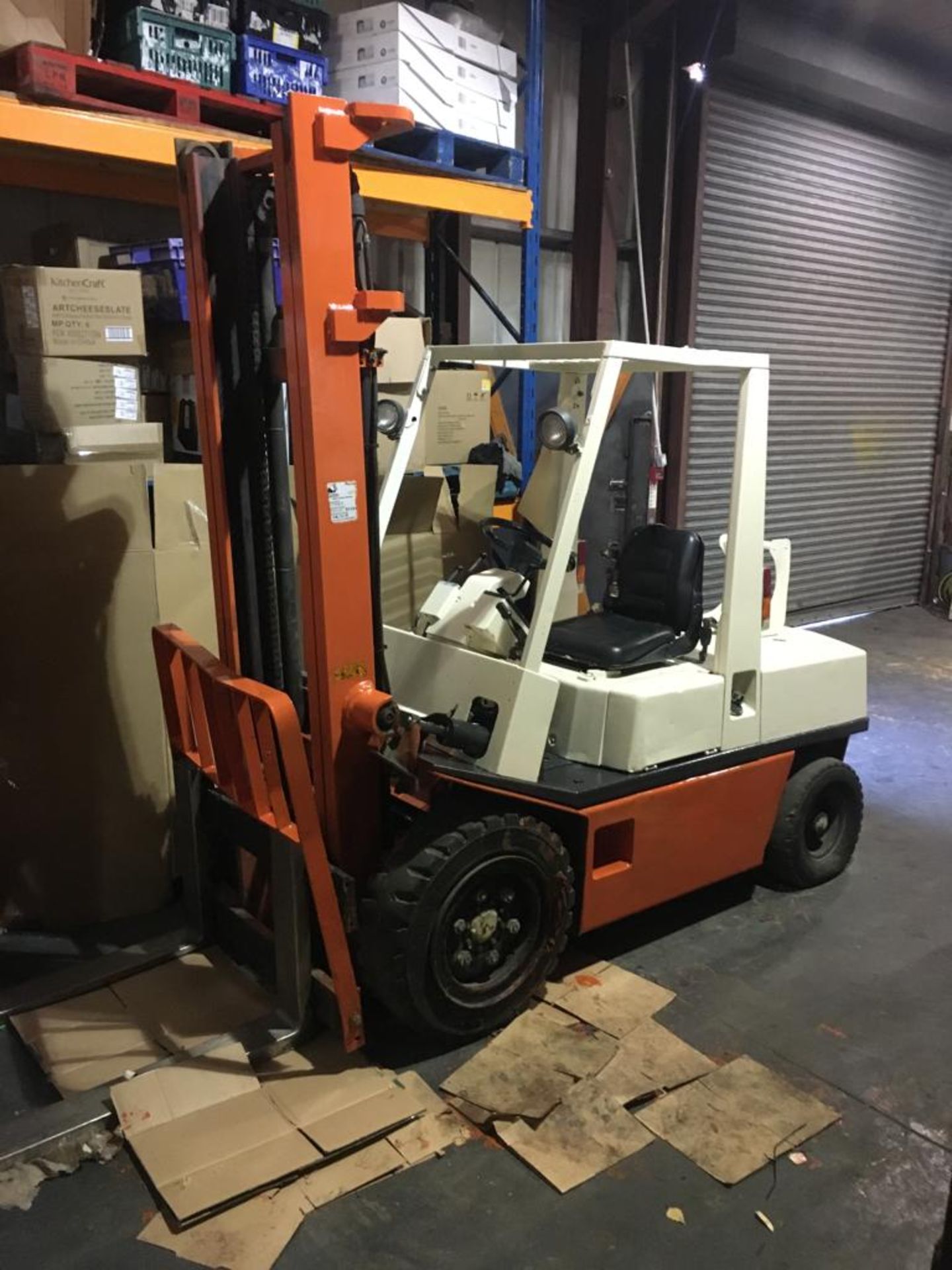Nissan RGH02A930U Gas Forklift 3 Ton Lift Capacity