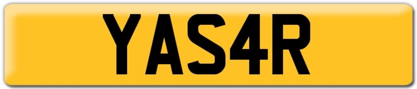 YASMIN YASAR Yasin Yaser Yasin Yasiv Yasir Yas Yas Cherished Number Plate 786