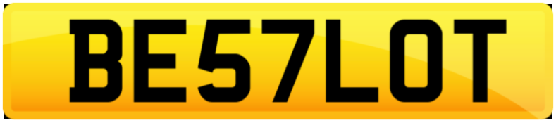 BE57 LOT Auction Ebay Seller Buyer Auctioneer Professional Best Number Plate