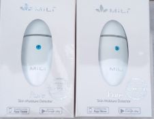 12 Brand New Crystal Skin Moisture Detection.