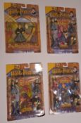 4 x Harry Potter Collectable Figurine Pack