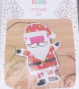 12 Brand New Santa/Penguin Stitch Kits