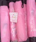 6 Brand New I Love My Mum Design Umbrellas.