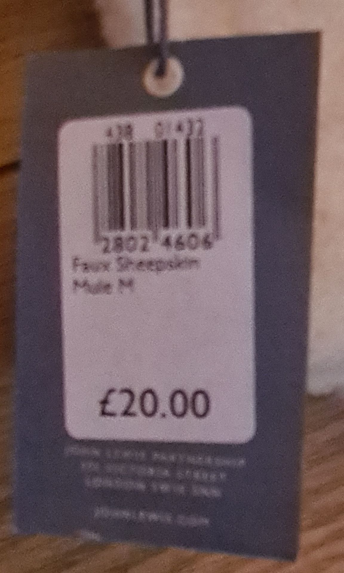 10 Sets Brand New John Lewis Slippers Size M RRP £20.00 Each - Image 3 of 3