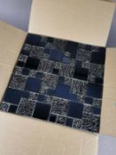 10 Square Metres - High Quality Glass/Stainless Steel Mosaic Tiles--110 sheets