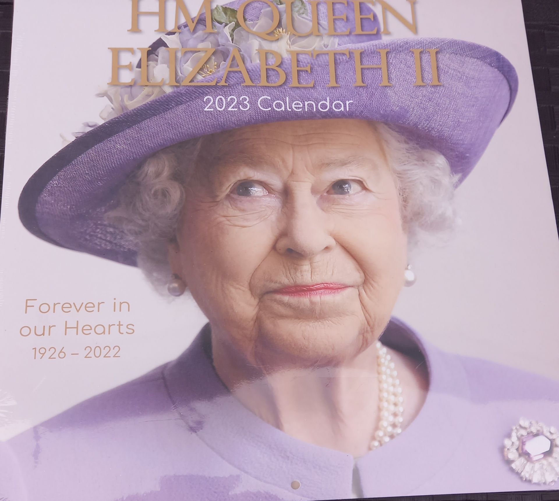 12 Her Majesty The Queen 2023 Calendar Souvenir Collectable.