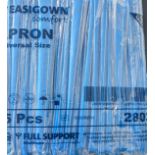 25 Brand New Medical Grade Blue Disposable Aprons