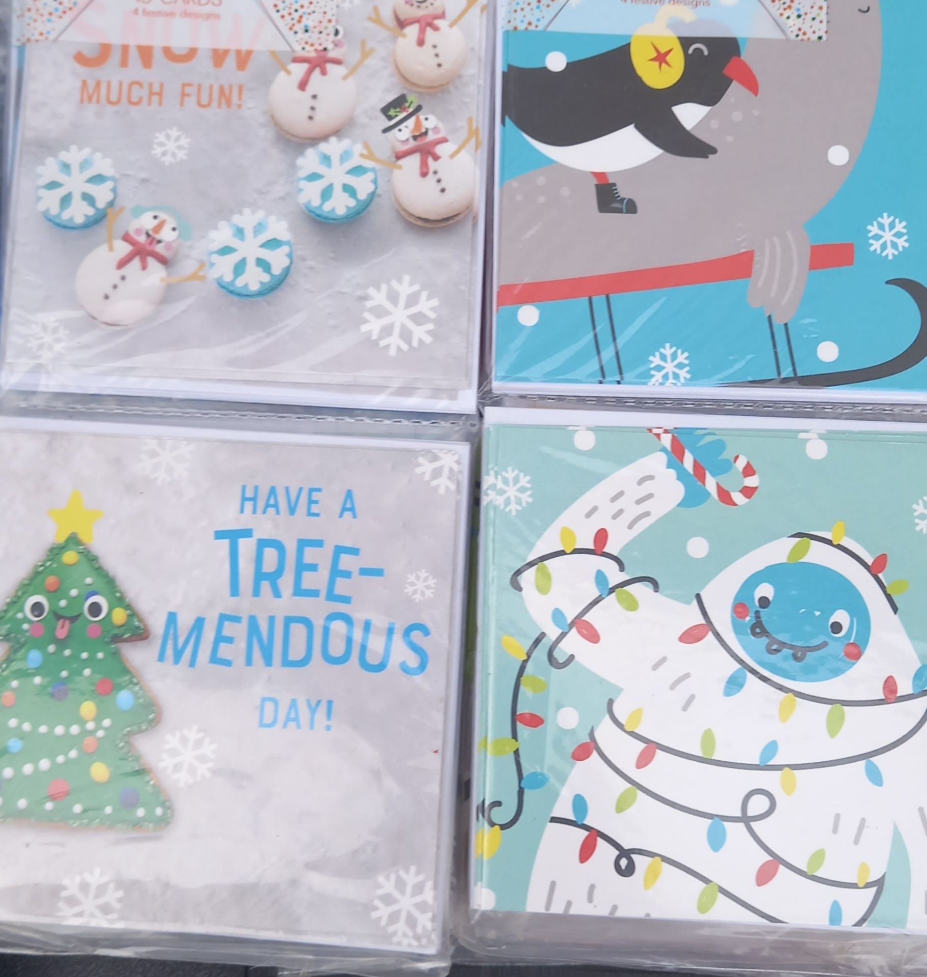 12 Packs Christmas Cards Mixed Designs