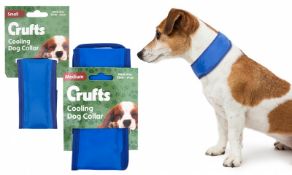 Crufts Cooling Gel Pet Collars x 216 RRP £1080